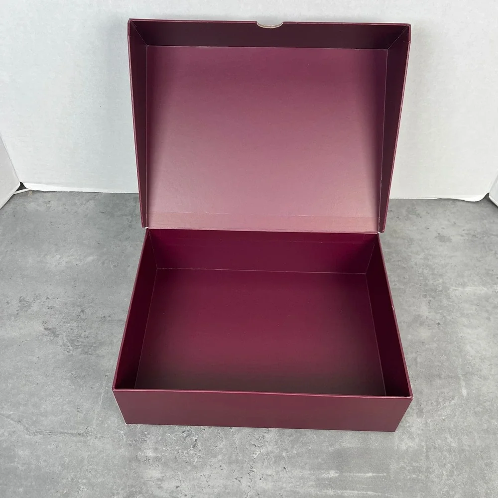 Topps‎ Sterling 2023 Baseball Card Box Burgundy Collectible Empty Display Case - Picture 9 of 11